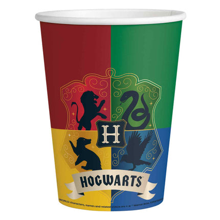 Vasos Harry Potter 250ml 8uds.