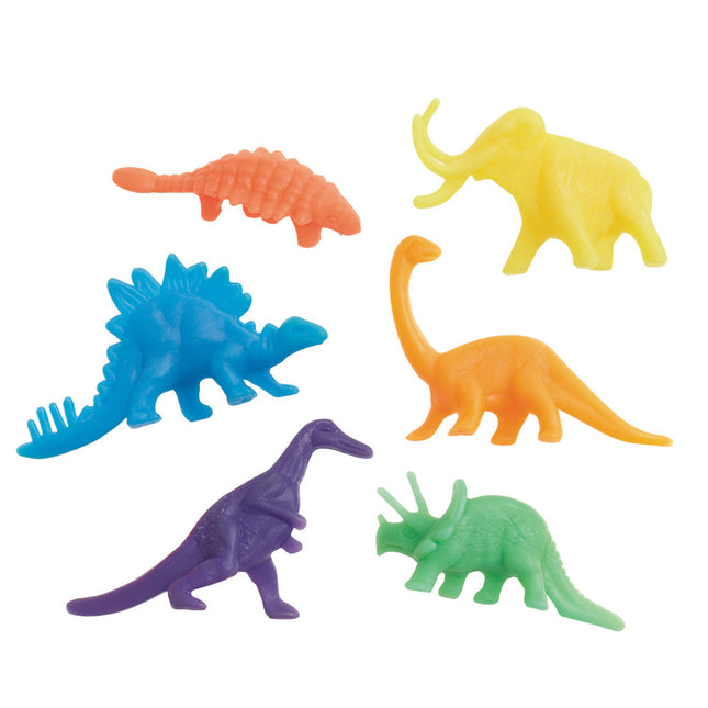 Breakout presenta Dinosaurios 7cm 12pcs