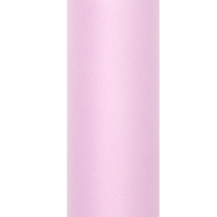 Rollo de Tul Rosa Claro 15cm 9m