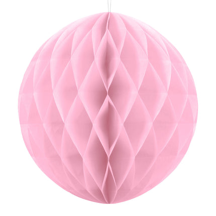 Bola Panal Rosa Claro 30cm