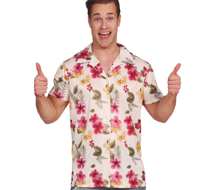Camisa Hawaii Flores