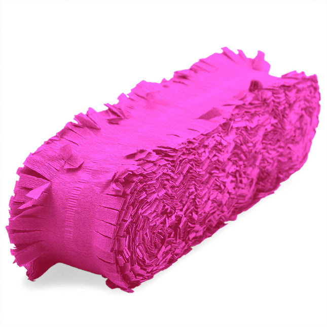 Guirnaldas Crepé Fucsia 24m