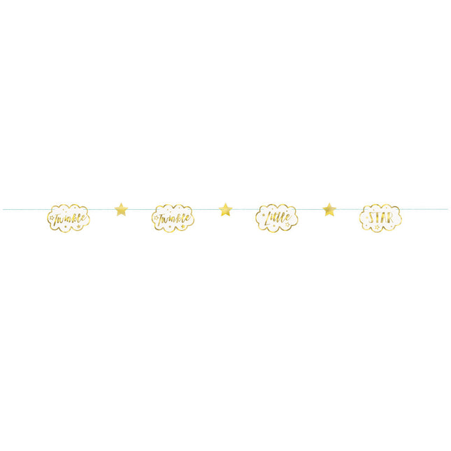 Guirnalda Twinkle Twinkle Little Star Oro 2,13 m