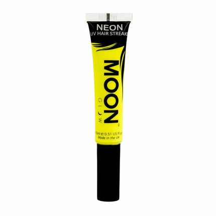 Moon Glow Rayas UV Neón para el Cabello Amarillo Intenso