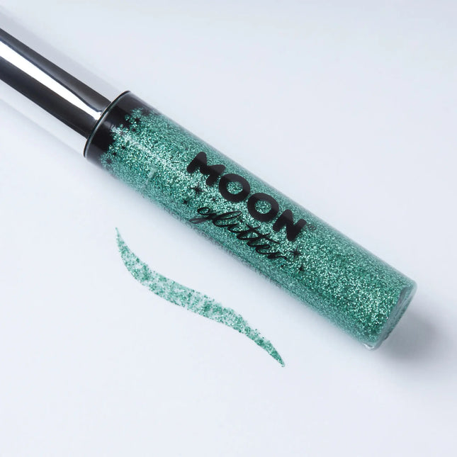 Moon Glitter Holographic Glitter Eye Liner Verde 10ml