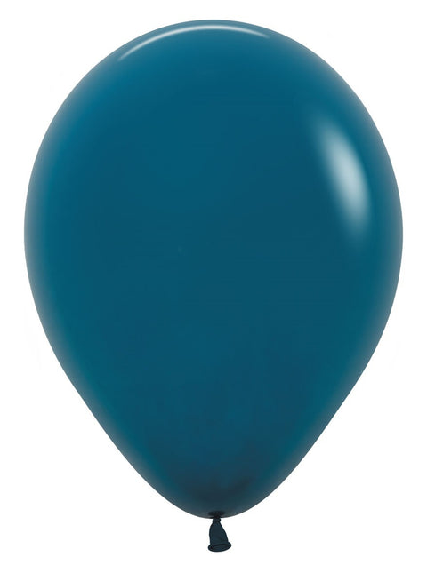 Globos Deep Teal 30cm 12pcs