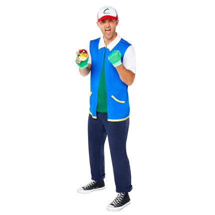 Disfraz Adultos Pokemon Ash