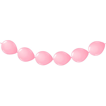 Guirnalda de Globos Rosa 3m 8pcs