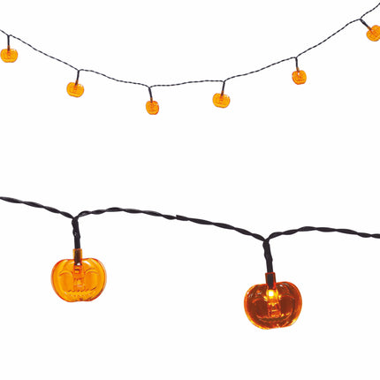 Halloween Guirnalda de luces LED Calabazas 1,55m