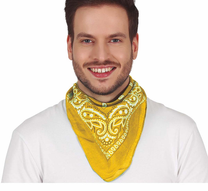 Pañuelo Bandana Amarillo