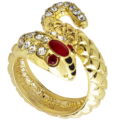 Anillo Serpiente Oro