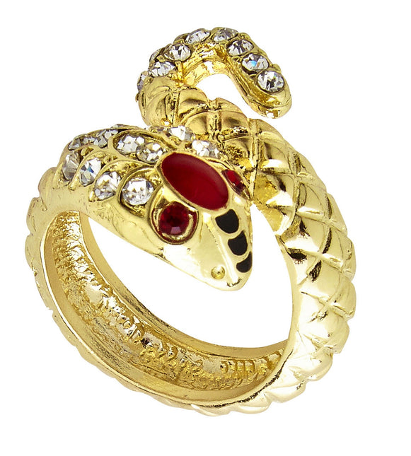 Anillo Serpiente Oro