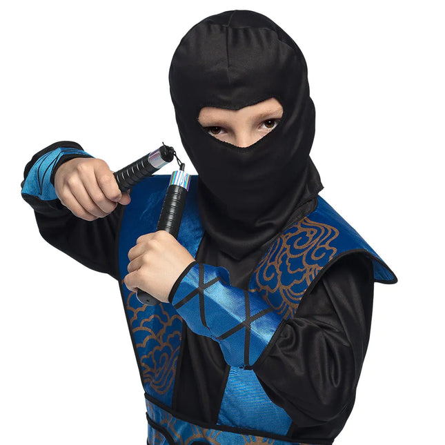 Set de armas falsas Ninja Niño 2 piezas