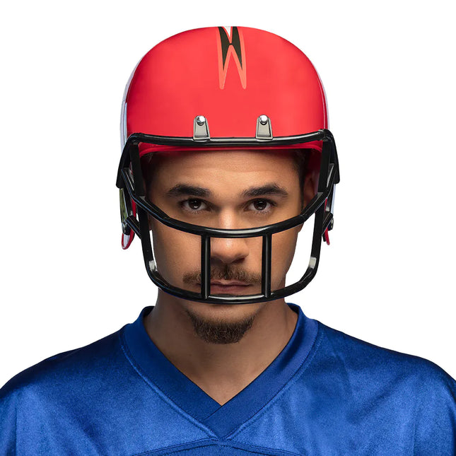 Casco Fútbol Americano Rojo