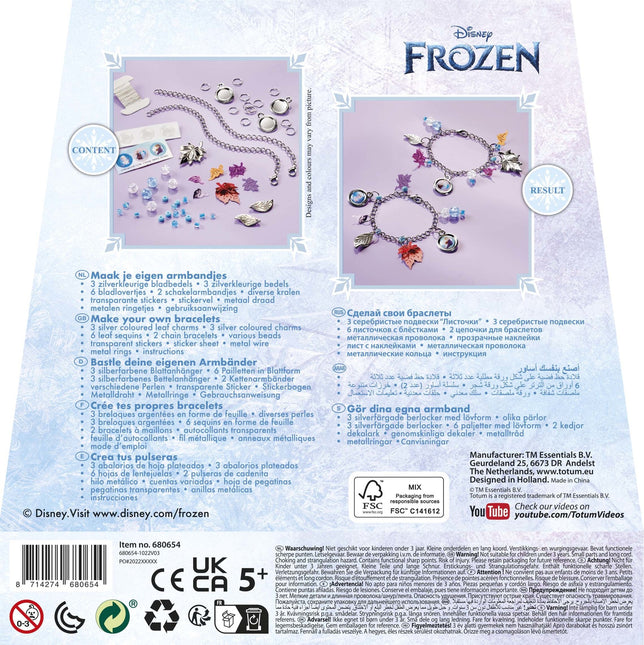 Fabricación de pulseras Frozen