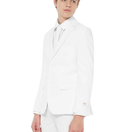 Traje Blanco Niño Adolescente OppoSuits