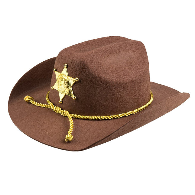 Sombrero de vaquero Sheriff