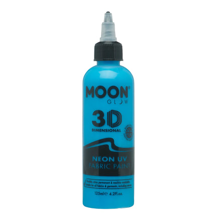 Moon Glow Pintura UV Neón para Telas 125ml Azul Intenso 125ml