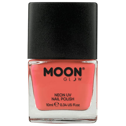 Esmalte de Uñas UV Neón Pastel Coral Pastel Moon Glow 14ml