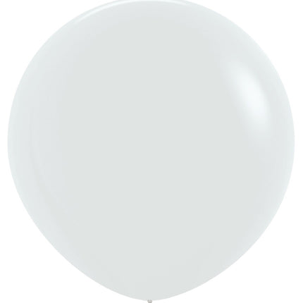 Globos Blanco 91cm 10pcs