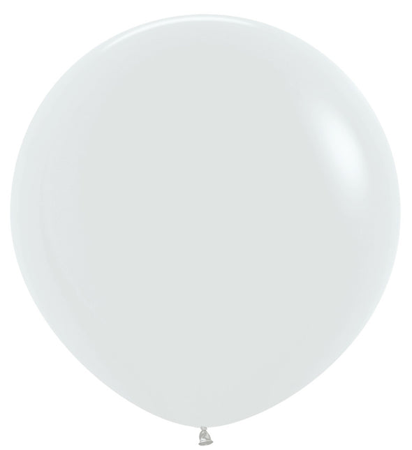 Globos Blanco 91cm 10pcs