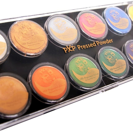 PXP Paleta de polvos compactos Perla 5gr 12pcs