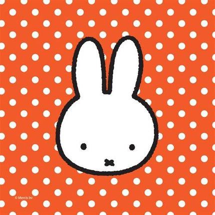 Servilletas Miffy Decoración 25cm 20pcs