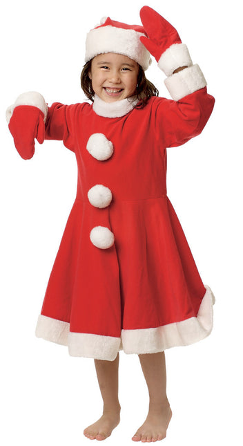 Vestido de Navidad Niño Papá Noel 5/6 años