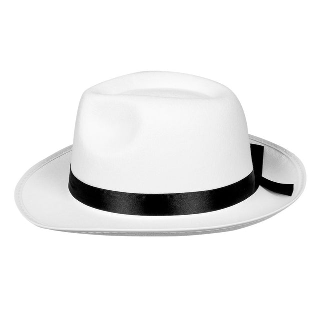 Sombrero Mafia Blanco 38cm