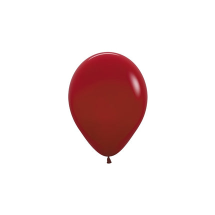 Globos Rojo Imperial 12cm 50pcs