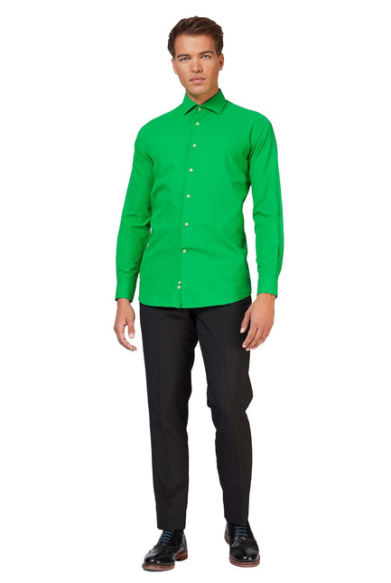 Camisa Verde OppoSuits Hombre