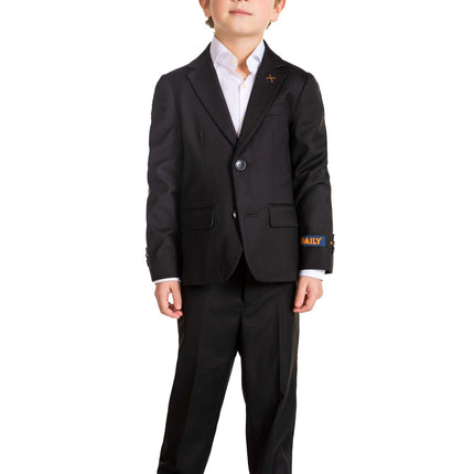 Traje Diario Negro Niño <tc>OppoSuits</tc>