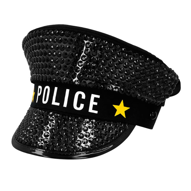 Gorra Negra Policía