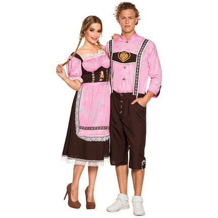 Vestido Dirndl Oktoberfest Largo