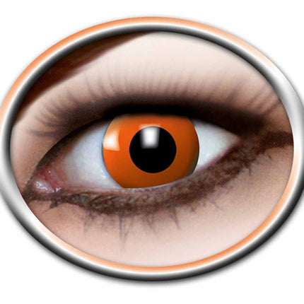 Lentillas Halloween Naranja 3 Meses