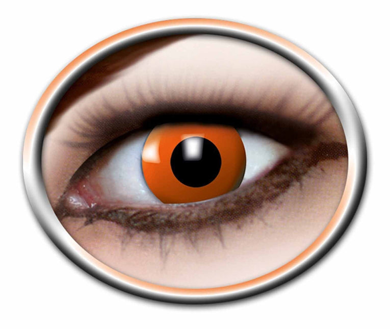 Lentillas Halloween Naranja 3 Meses