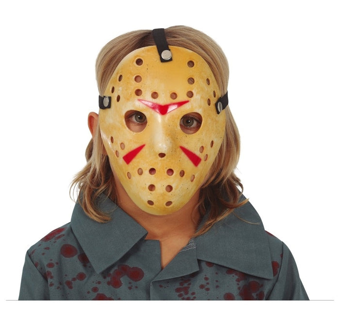 Máscara Halloween Hockey Niño