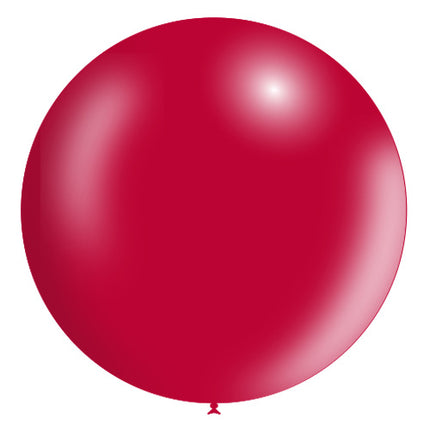 Globo Gigante Rojo XL Metálico 91cm