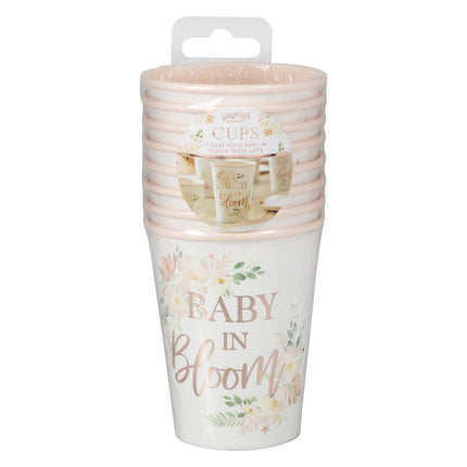 Tazas Baby In Bloom 266ml 8pcs