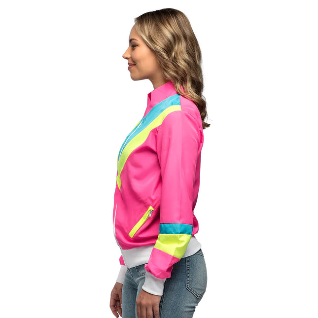 Chaqueta de entrenamiento de color para mujer defectuosa