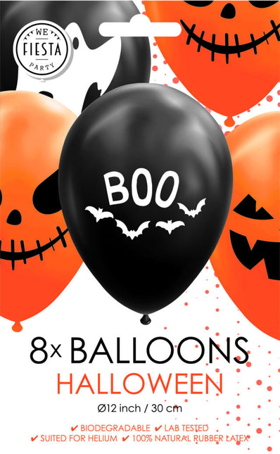 Globos de Halloween 30.5cm 8pcs