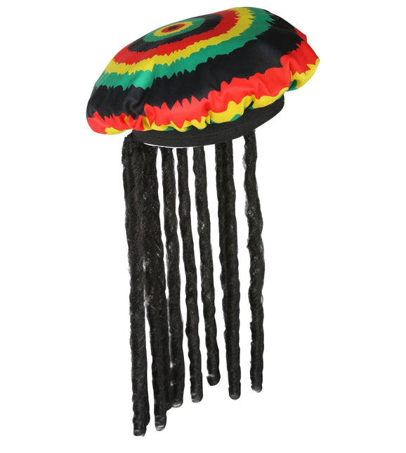 Sombrero Rasta Coloreado Con Rastas