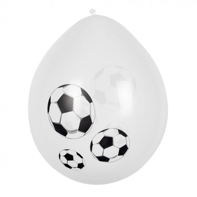 Globos Fútbol 25cm 6pcs