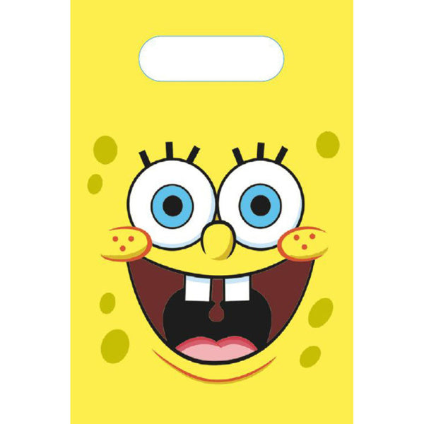 Bob Esponja Bolsas de Fiesta 8pcs