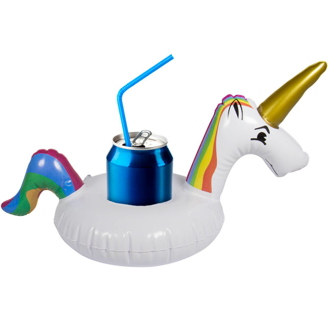 Portavasos Unicornio Hinchable 37cm