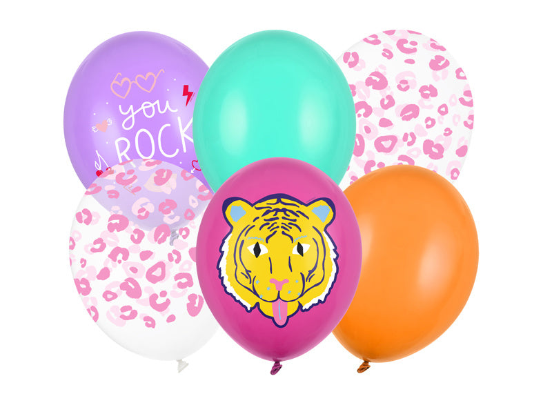 Globos You Rock Mix 30cm 6pcs