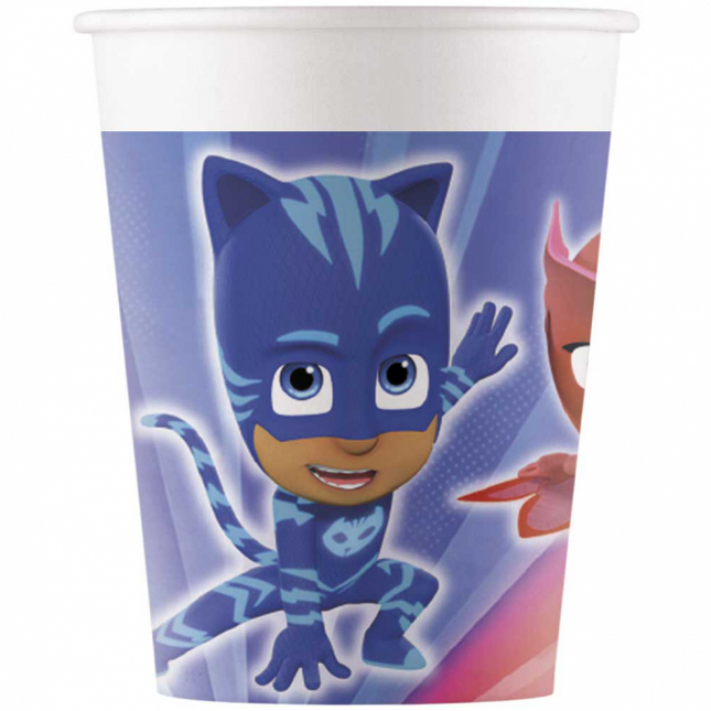 Pj Masks Vasos 200ml 8pcs