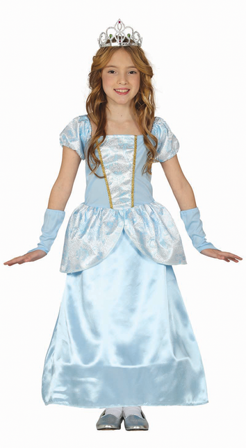 Vestido Princesa Niño Azul