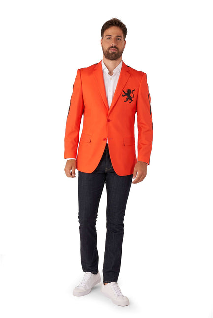 Holland Blazer Naranja Hombre OppoSuits