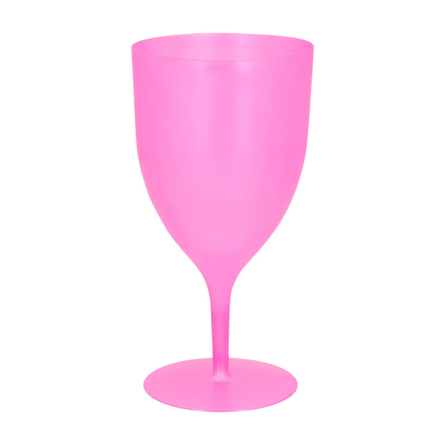 Copa de vino rosa 350ml